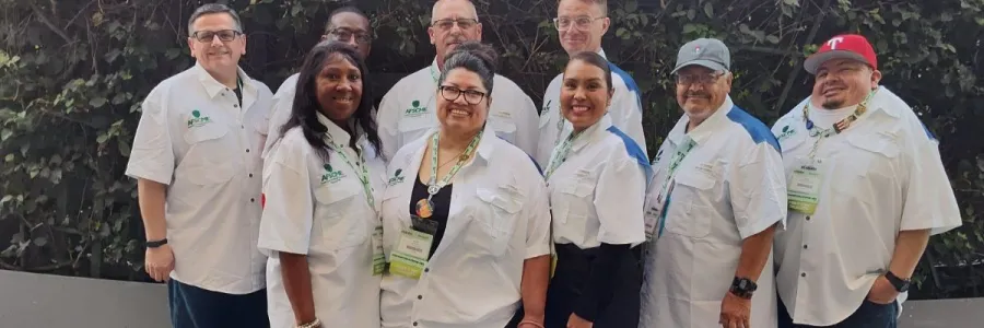 A group of AFSCME Texas Corrections members.